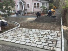 Oil & Stone Driveway Paving Workers in Fairfield and Danbury